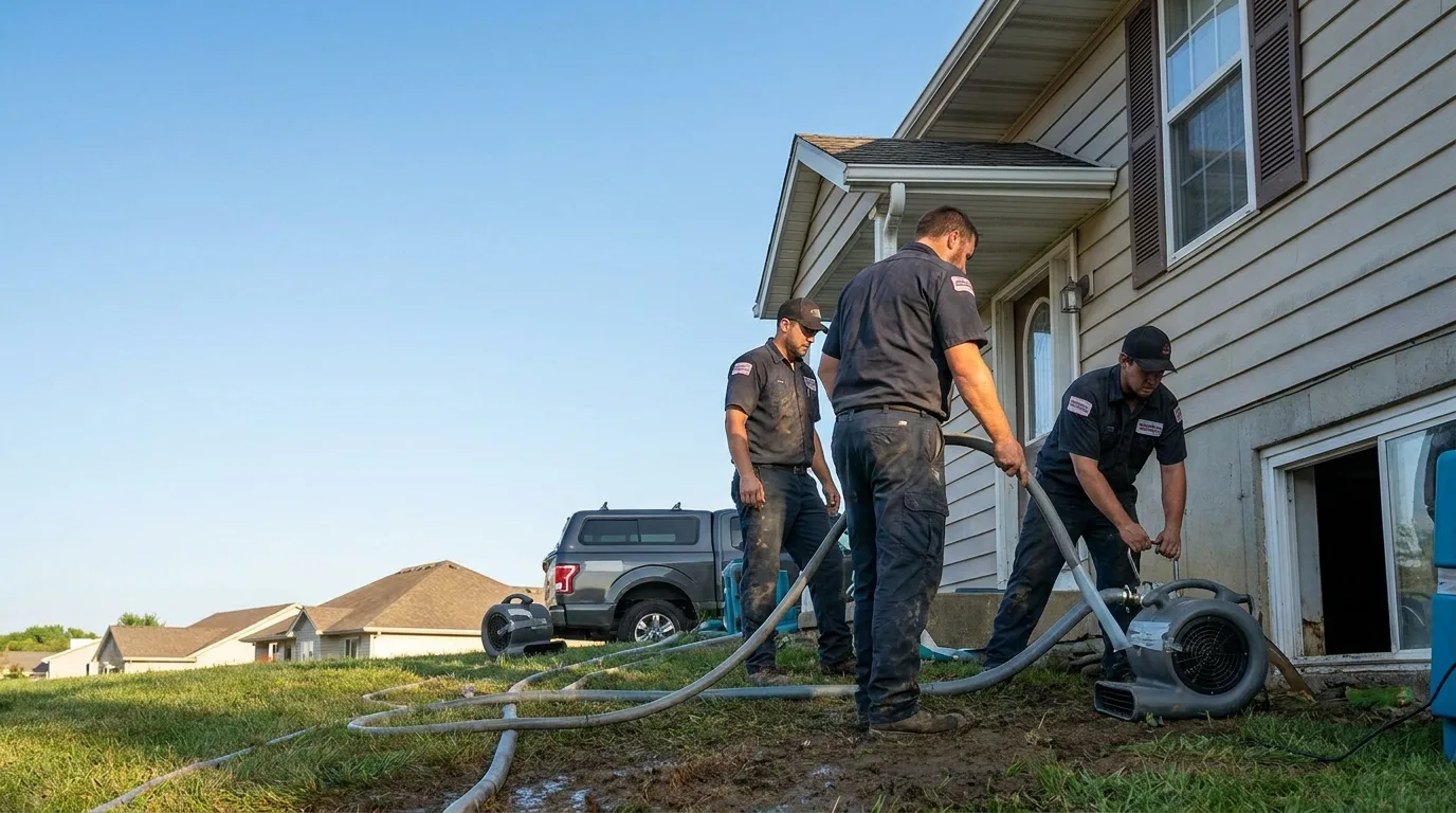 Water Removal in Evansville, WI near me
